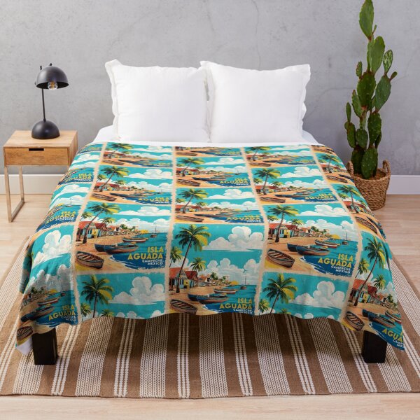 Item preview, Isla Aguada Hidalgo Mexico Magic Town Vintage Travel Tourism designed and sold by TravelersGems.