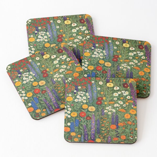 Item preview, Gustav Klimt Flower Garden designed and sold by maniacfitness.