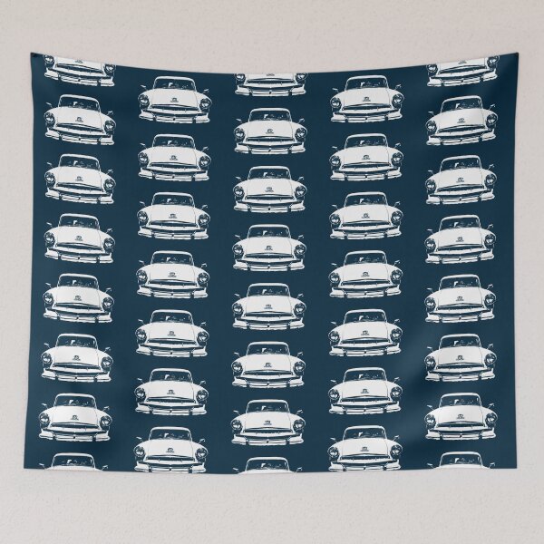 Item preview, Standard Vanguard Phase III 1950s British classic car block white designed and sold by soitwouldseem.