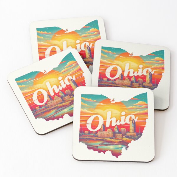 Item preview, OHIO United States of America, artistic shape designed and sold by Margival.