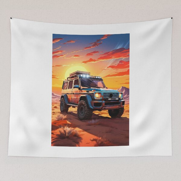 Item preview, Desert Dawn Mercedes SUV Adventure designed and sold by RevUpDesign.