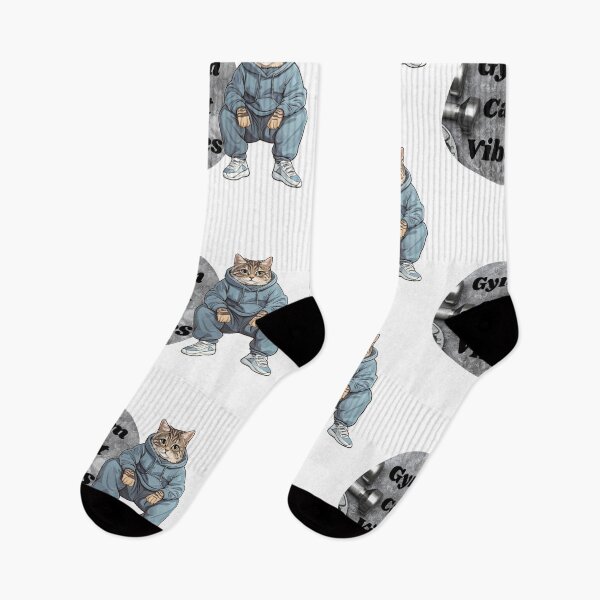 Item preview, Gym Cat Vibes - Feline Fitness Inspiration designed and sold by zwrohn.