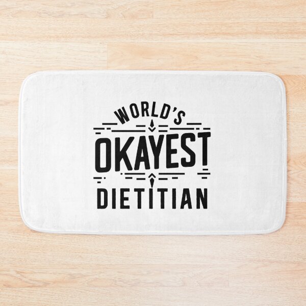 Item preview, World's Okayest Dietician designed and sold by TeesYouWant.