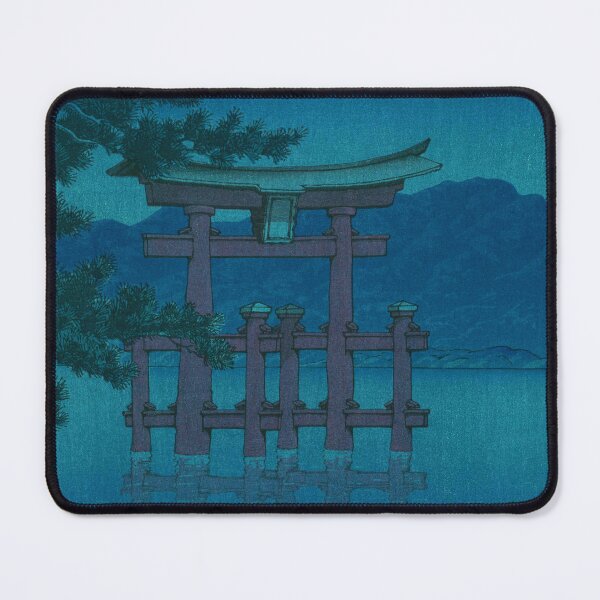 Item preview, Starlit Night at Miyajima Shrine by Kawase Hasui designed and sold by Takeda-art.