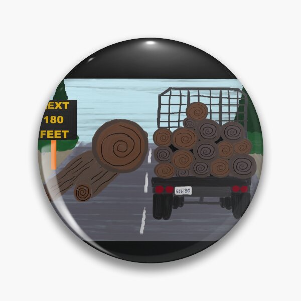 Item preview, final destination 2 log truck flying logs (painted) designed and sold by Soulfate.