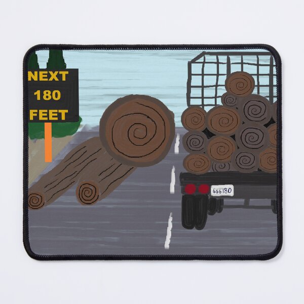 Item preview, final destination 2 log truck flying logs (painted) designed and sold by Soulfate.