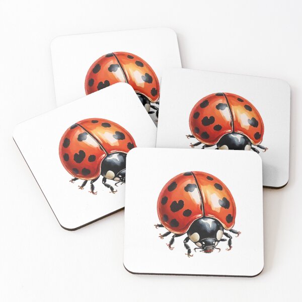Item preview, Red Doted Ladybug designed and sold by Rislam.