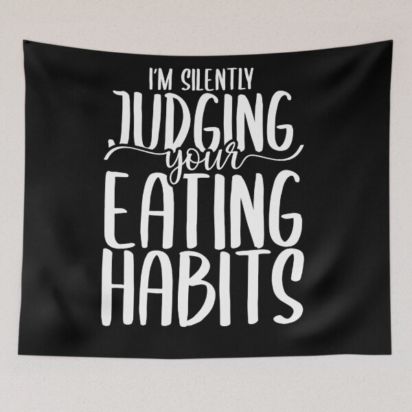 Item preview, I'm Silently Judging Your Eating Habits - Registered Dietician designed and sold by TeesYouWant.