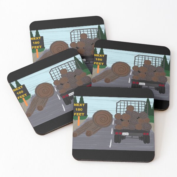 Item preview, final destination 2 log truck flying logs (painted) designed and sold by Soulfate.