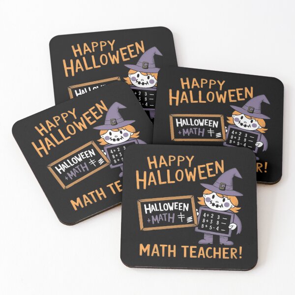 Item preview, Happy halloween math teacher designed and sold by Print_Fuse.