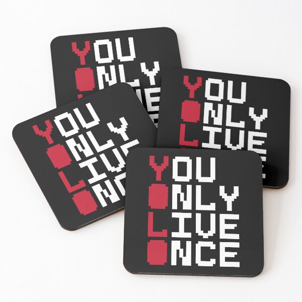 Item preview, YOLO | You Only Live Once designed and sold by W-A-W-A.