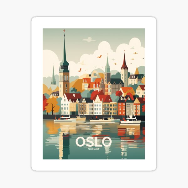 Item preview, OSLO designed and sold by MarkedArtPrints.