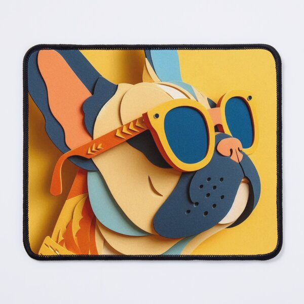 Item preview, Paper Cutting French Bulldog T-shirts designed and sold by KRTstudio.