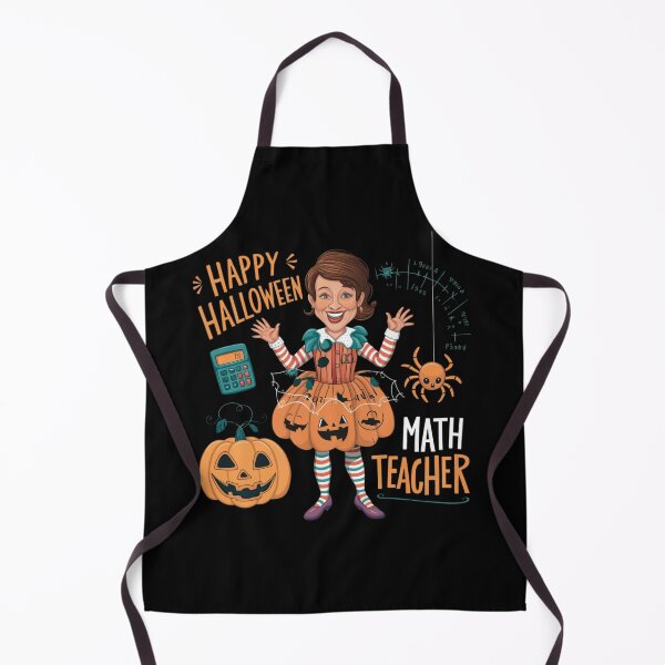 Item preview, Happy halloween math teacher designed and sold by Print_Fuse.