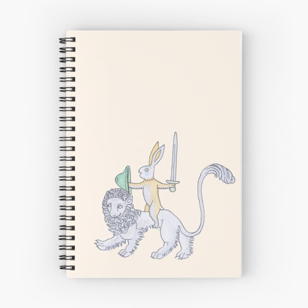 Item preview, Sword Wielding Rabbit Riding A Lion designed and sold by The Scriptorium Gift Shop and Tea Room.