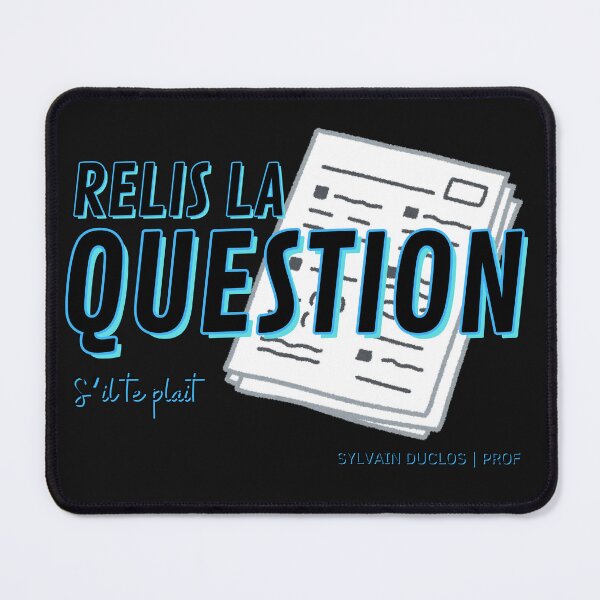 Item preview, Read the question again designed and sold by Sylvain Duclos.
