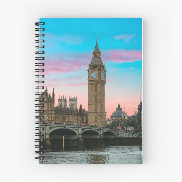 Item preview, Big Ben and Westminster Bridge at sunset designed and sold by rhosbahu.