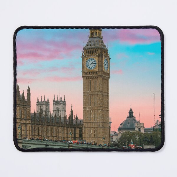 Item preview, Big Ben and Westminster Bridge at sunset designed and sold by rhosbahu.