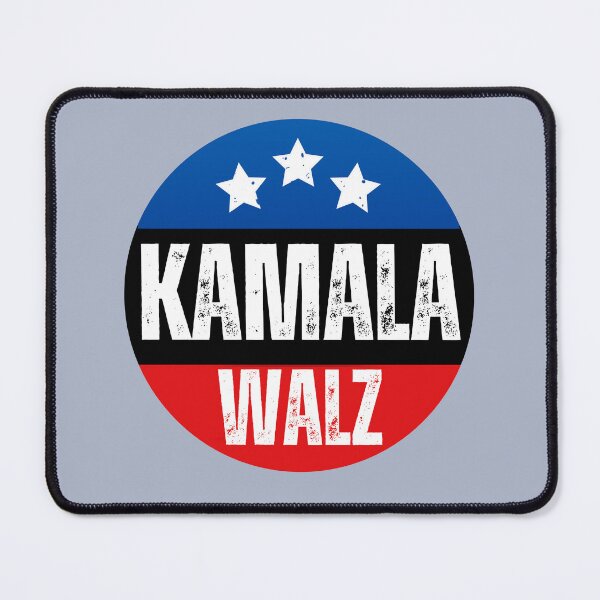 Item preview, Kamala and Walz as Running Mate - Kamala Harris and Tim Walz in the 2024 Elections designed and sold by Nabucodonoshop.