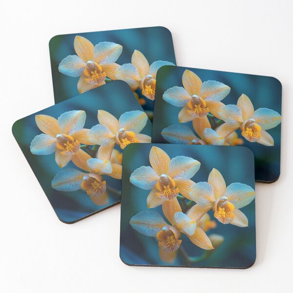 Item preview, Mesmerizing Jade Tiger Orchids designed and sold by mebraart.