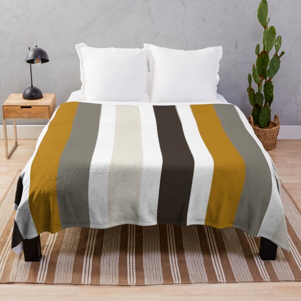 Item preview, Retro Stripes; Grey, Gold, White and Beige designed and sold by Coral-Cases.