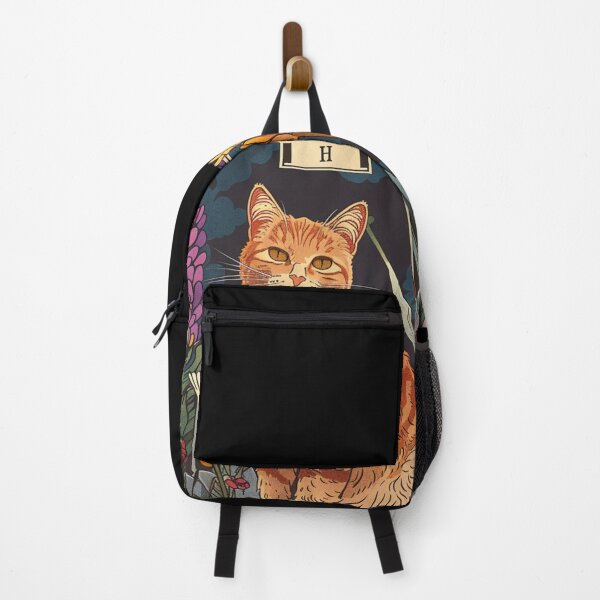 Item preview, Orange cat tarot card sticker designed and sold by FlawlessDraft.