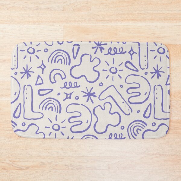 Item preview, violet kid's random doodle designed and sold by Sticker Mage.