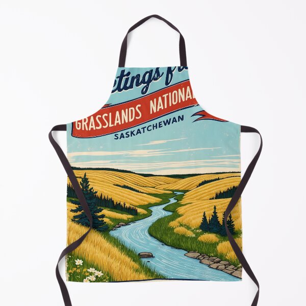Item preview, Grasslands National Park Canada Post Card designed and sold by TravelPostcardGems.