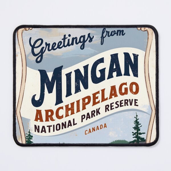 Item preview, Mingan Archipelago National Park Canada Post Card designed and sold by TravelPostcardGems.