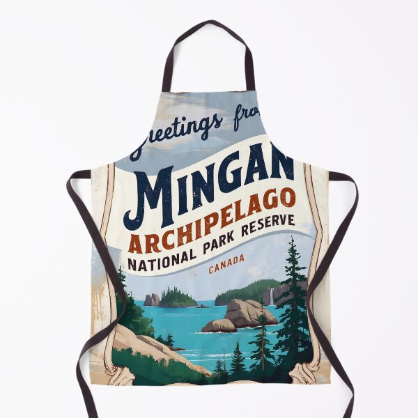 Item preview, Mingan Archipelago National Park Canada Post Card designed and sold by TravelPostcardGems.
