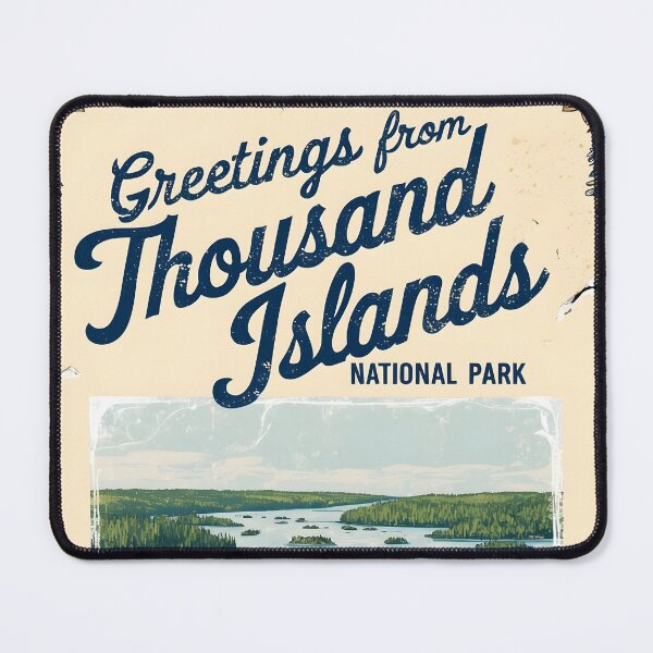 Item preview, Thousand Islands National Park Canada Post Card designed and sold by TravelPostcardGems.