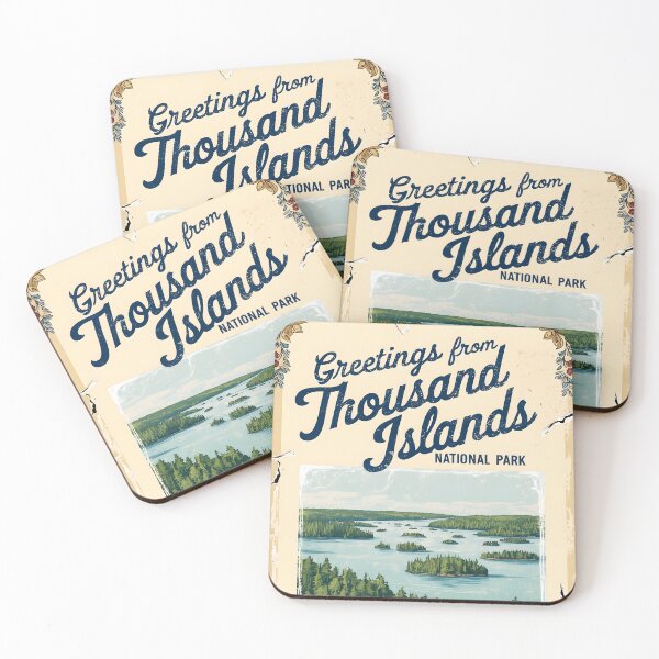 Item preview, Thousand Islands National Park Canada Post Card designed and sold by TravelPostcardGems.