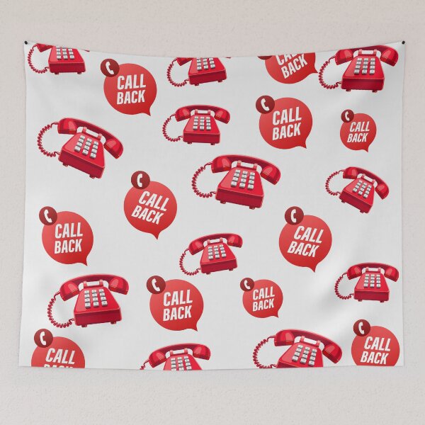 Item preview, Retro Phones Call Back Pattern designed and sold by Rafał Stadnik.