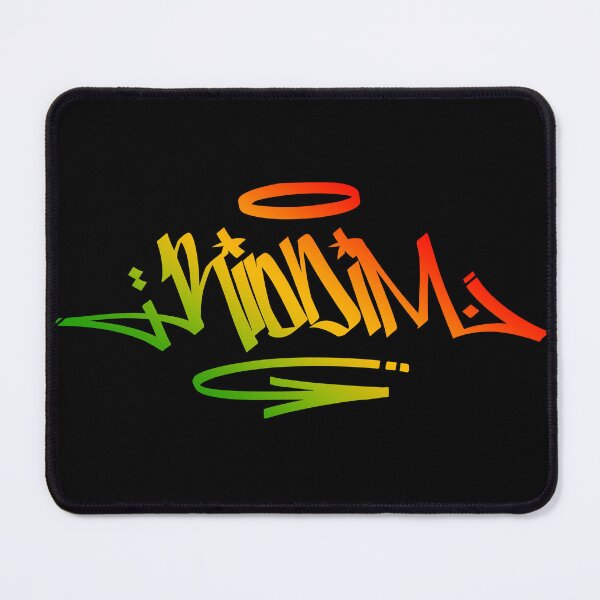 Item preview, Riddim Graffiti Tag Style Rasta Colors Reggae designed and sold by rastauniversity.
