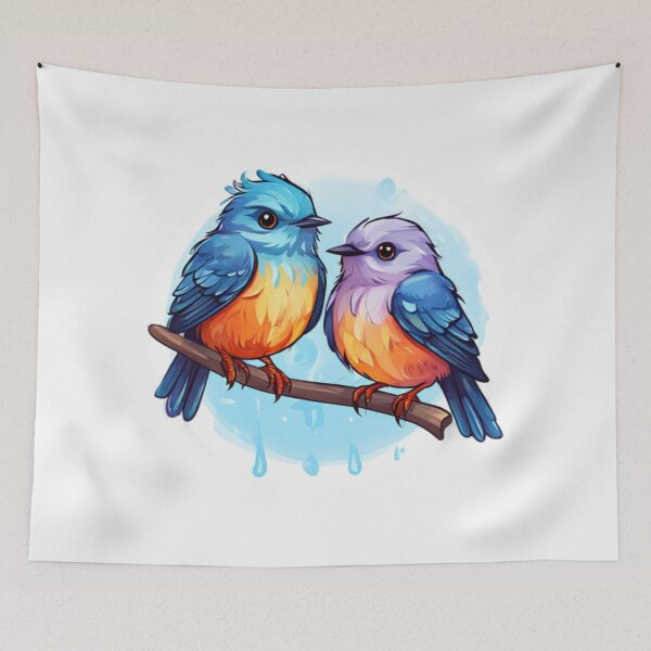 Item preview, Cute Bird Artwork designed and sold by Planetporridge.