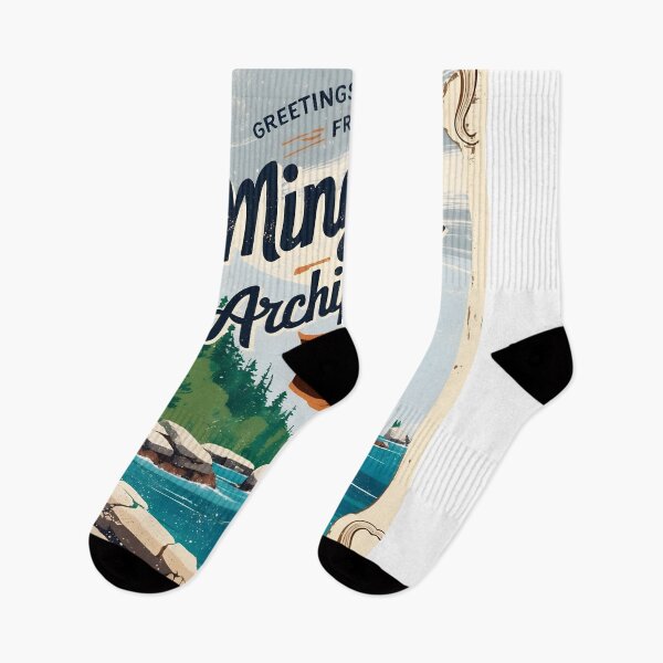 Item preview, Mingan Archipelago National Park Canada Post Card designed and sold by TravelPostcardGems.