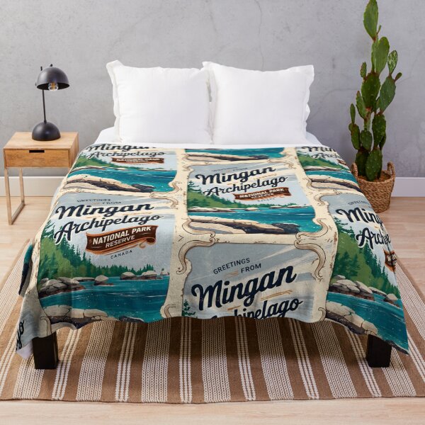 Item preview, Mingan Archipelago National Park Canada Post Card designed and sold by TravelPostcardGems.