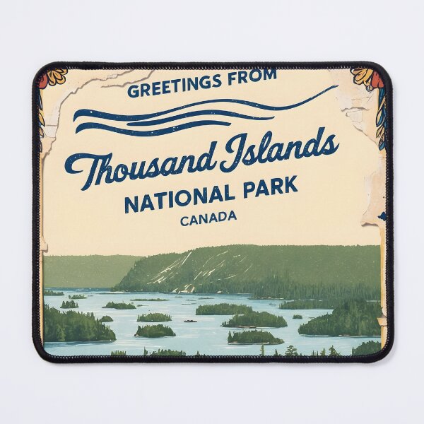 Item preview, Thousand Islands National Park Canada Post Card designed and sold by TravelPostcardGems.
