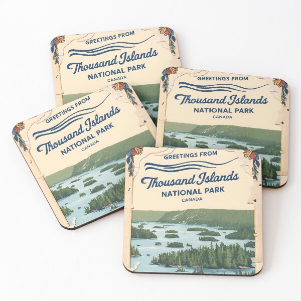 Item preview, Thousand Islands National Park Canada Post Card designed and sold by TravelPostcardGems.