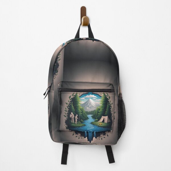 Item preview, Hiking in the woods designed and sold by fitgeek.