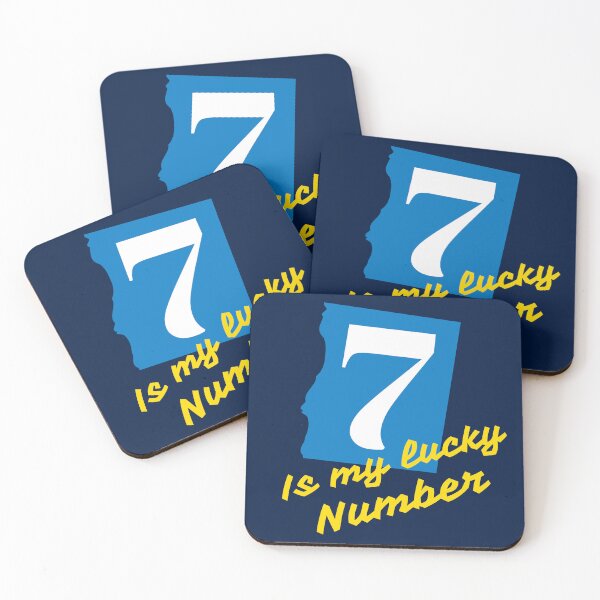 Item preview, Seven is my lucky number  designed and sold by NurzZz73.