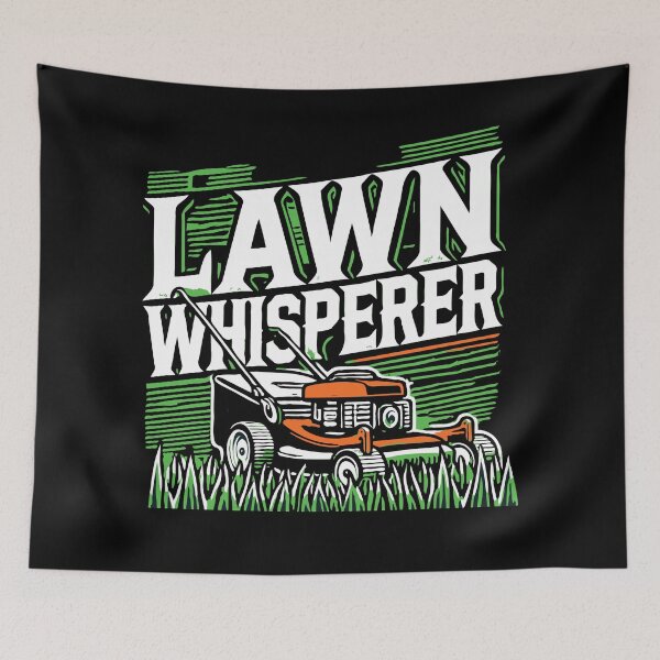 Item preview,  Lawn Whisperer - Witty Lawn Mower designed and sold by TeesYouWant.