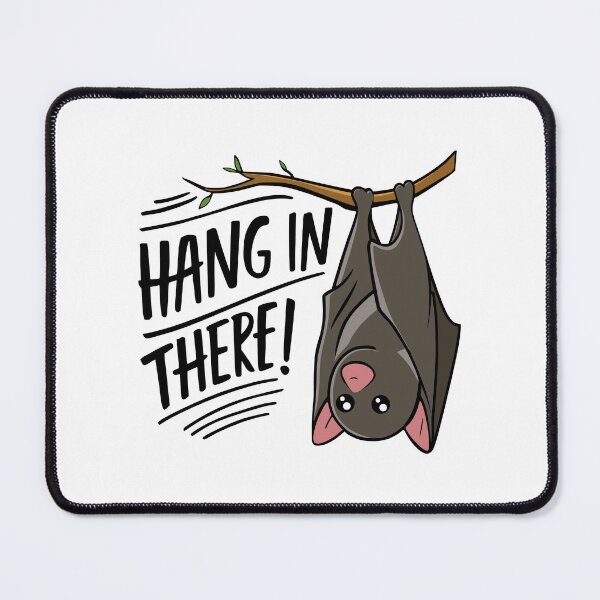 Item preview, Hang In there! Cute Bat Pun designed and sold by PMCreative.