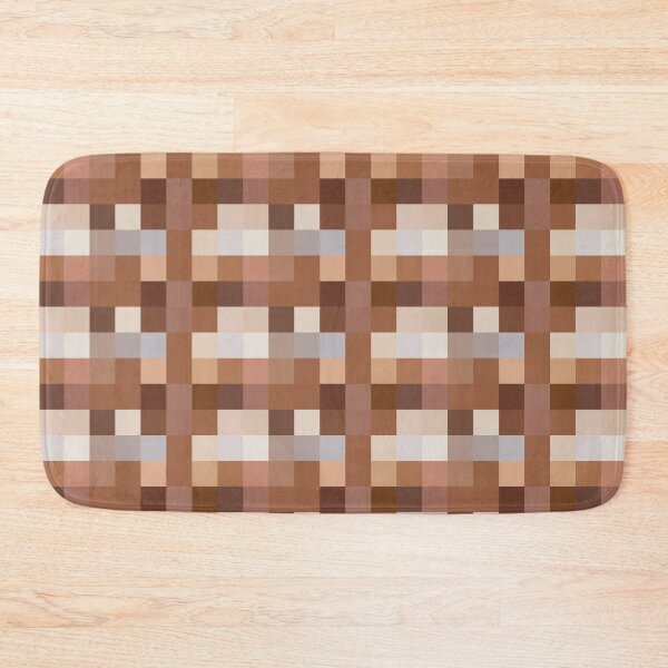 Item preview, Earth Tones Brown and Beige Blocks 3 of 4 designed and sold by Beachy.