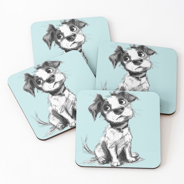 Item preview, Cute Puppy Ink Drawing designed and sold by MaryFiore.