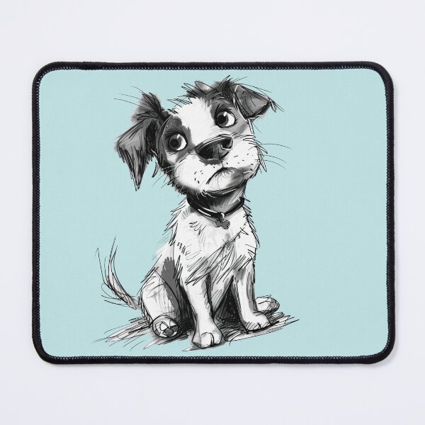 Item preview, Cute Puppy Ink Drawing designed and sold by MaryFiore.