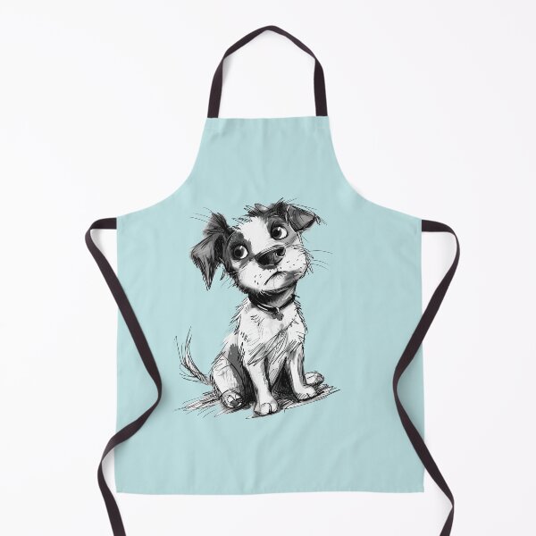 Item preview, Cute Puppy Ink Drawing designed and sold by MaryFiore.