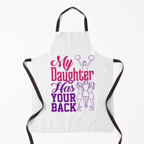Item preview, My Daughter Has Your Back Cheerleading Cheer Mom Backspot designed and sold by jaygo.