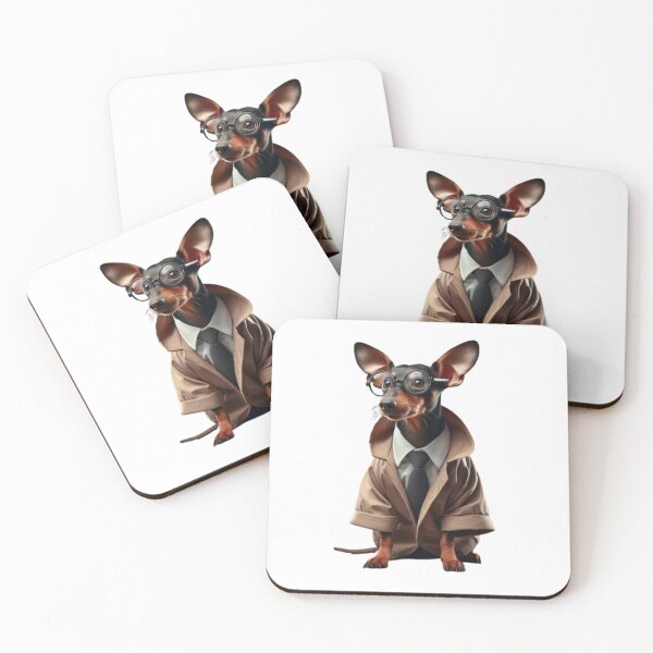 Item preview, Little Dog Scientist in Action designed and sold by FugitiveLJ27.