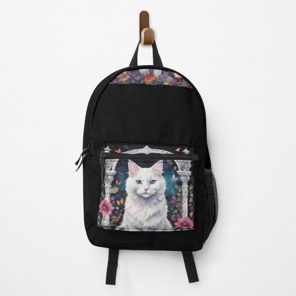 Item preview, The Gothic Garden “White Cat” designed and sold by Spellhorn13.
